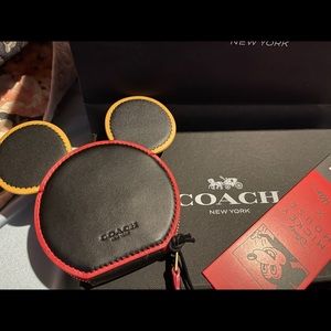 Coach Mickey Mouse Coin purse